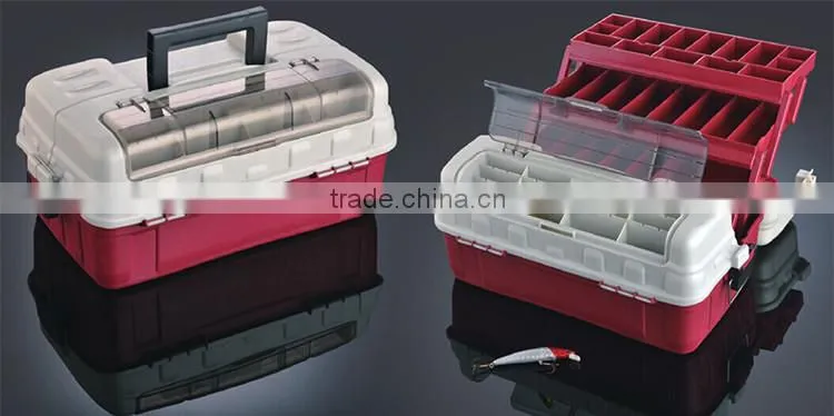 Trade Assurance small transparent plastic fishing lure box