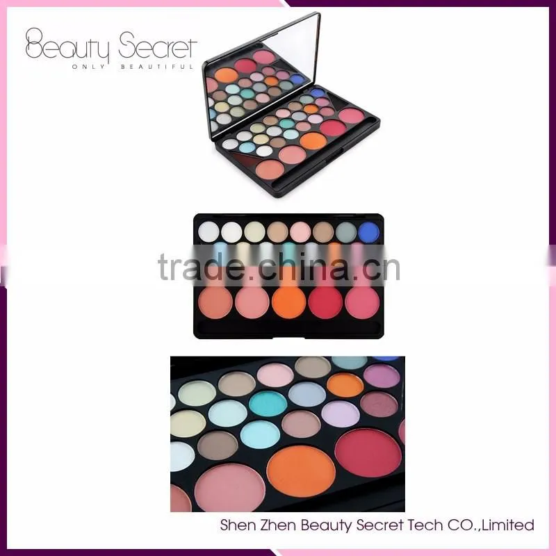 28 color professional shimmer eyeshadow cosmetic