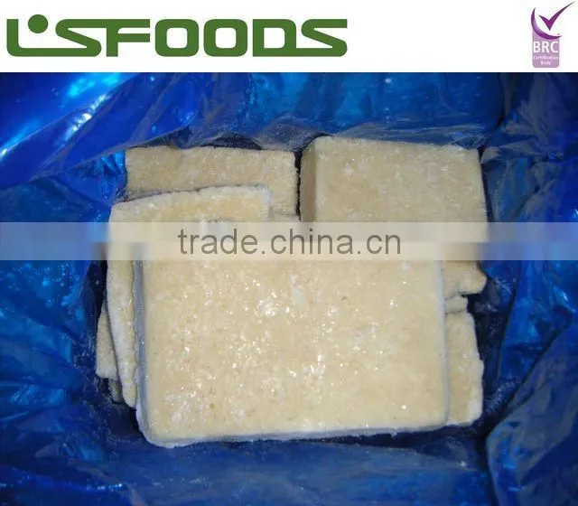 IQF frozen garlic paste garlic puree hot sale