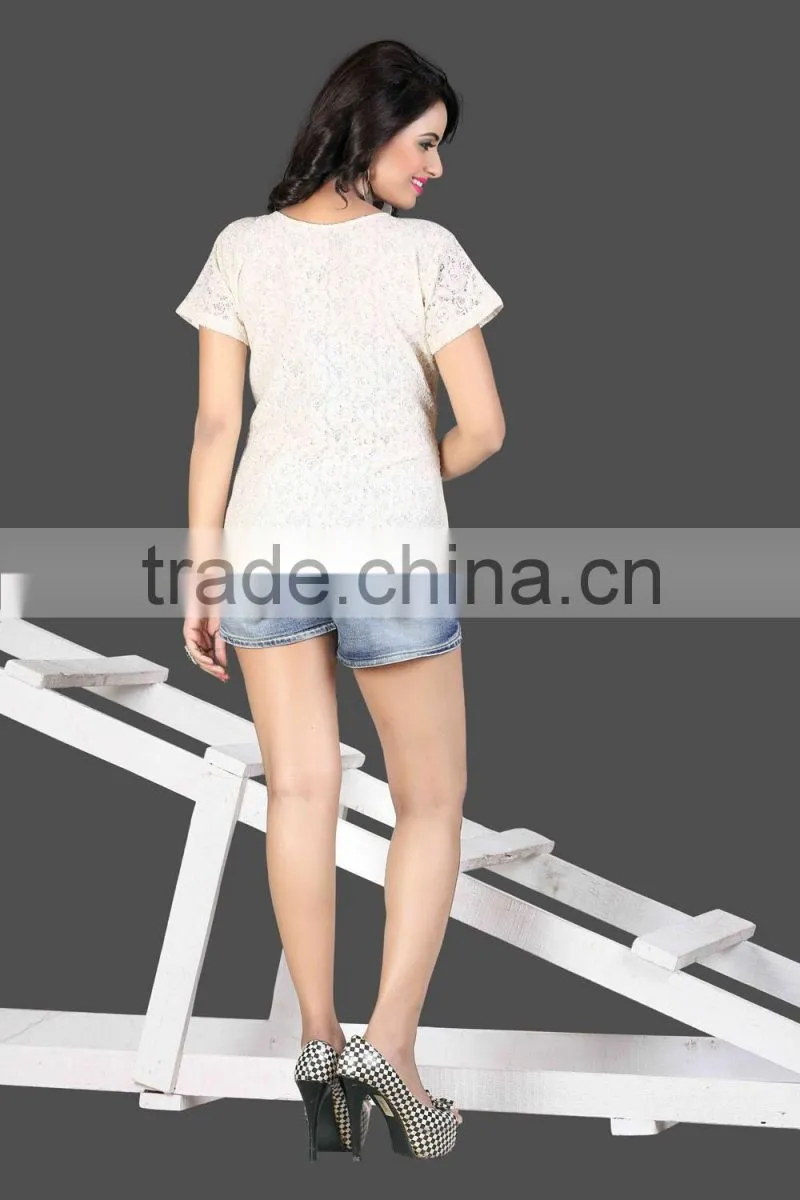 kintted reschel jacquard tops