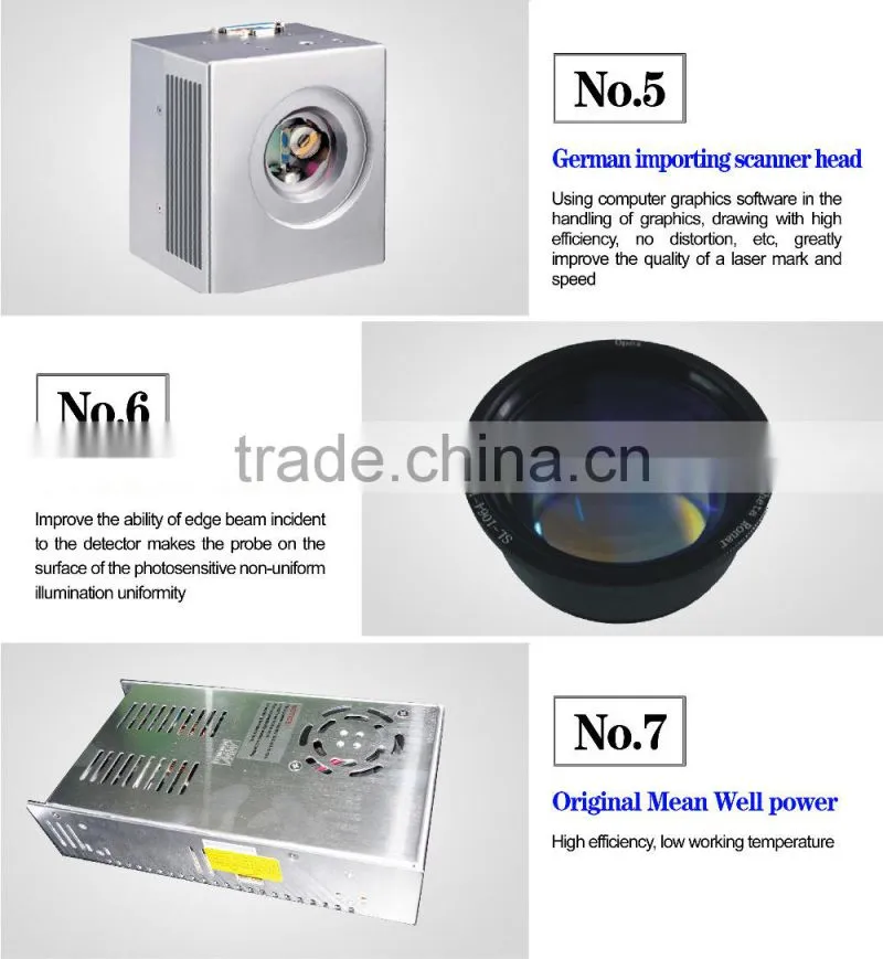 20W 30W 50W Linxuan Laser Portable Fiber Marking Engraving Machine CE FDA Certificate