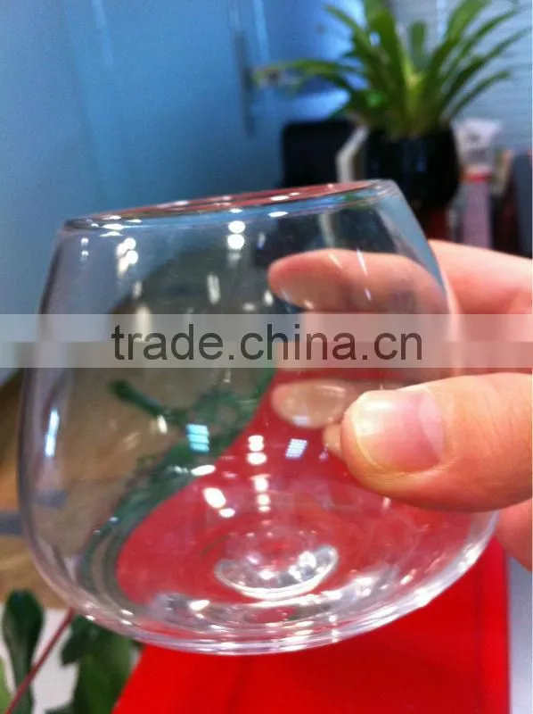 custom shape glassed/ footless glass /champagne glass