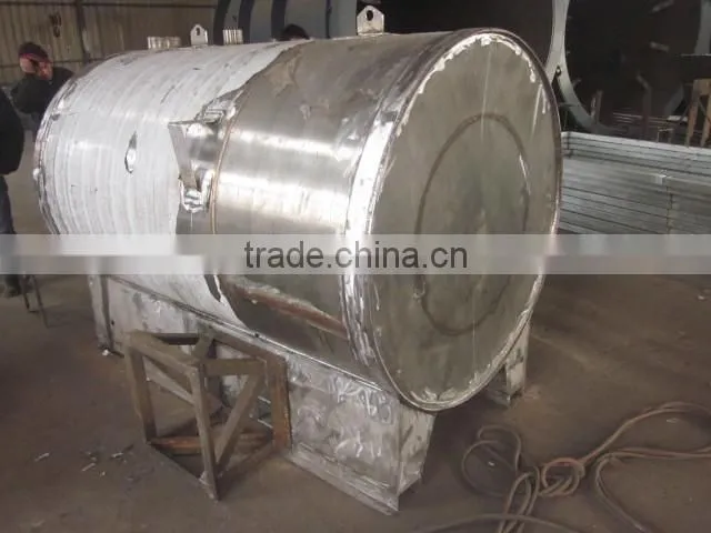 Storage horizontal stainless steel tank