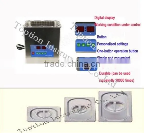New Generation Ultrasonic wave Stainless Steel Digital Commercial Ultrasonic Cleaner