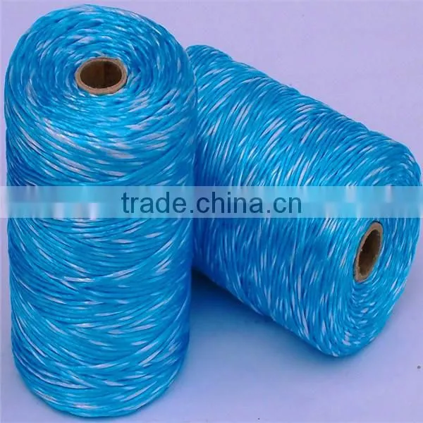 baler twine PP splitfilm rope for sale packing rope pp film rope china supplier