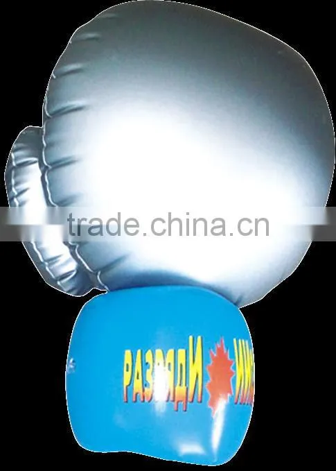 PVC inflatable punching bag PVC inflatable boxing gloves