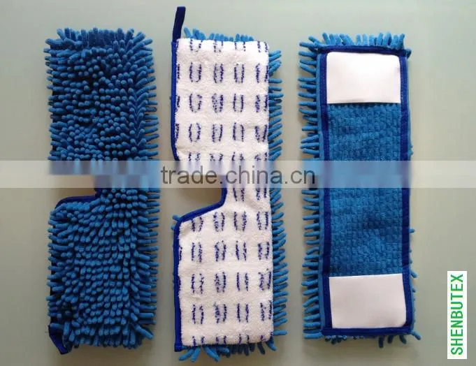 microfiber chenille flat & triangle mop