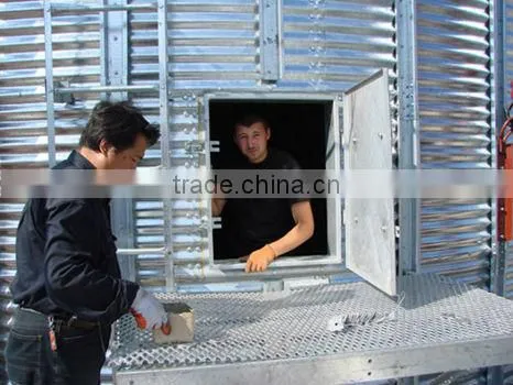 plastic storage steel structure building silo
