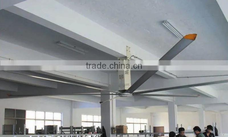 7.3m HVLS Energy Saving Big Diameter Ceiling Fan for concert halls