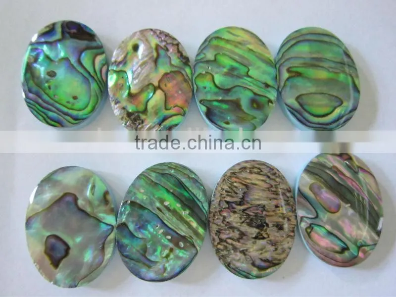 oval shaped abalone cabochon