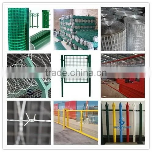 Hot Polular Perforated Steel Picket Security Fence Panel Wrought Iron Rigidit Panel