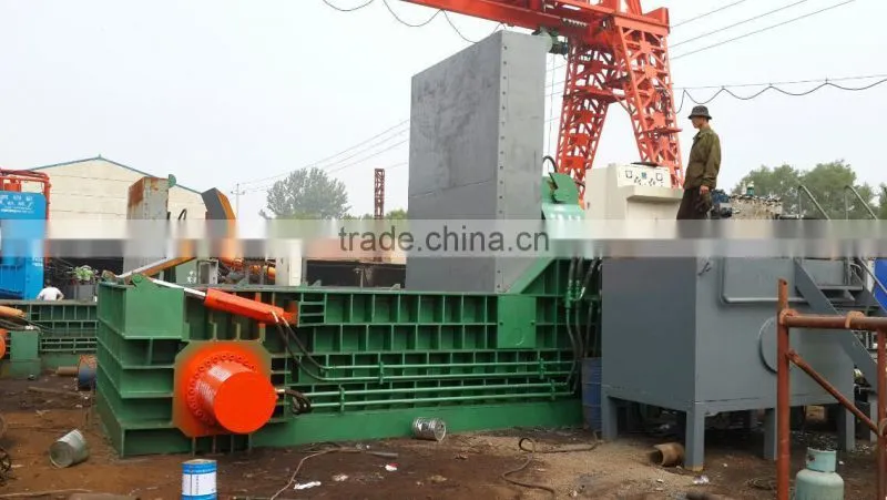 Y81T-4000 hydraulic scrap metal baler press,used scrap metal baling press