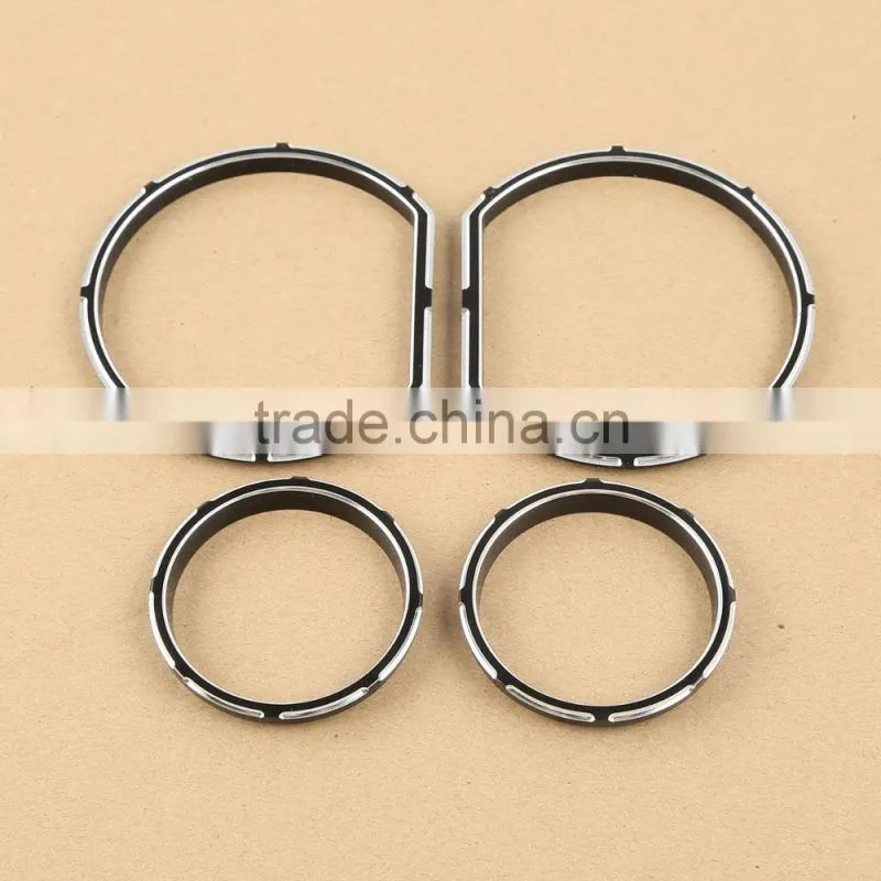 Burst Gauge Bezel Kit For Harley Electra Glide Classic Tri Glide Ultra 2014-2017