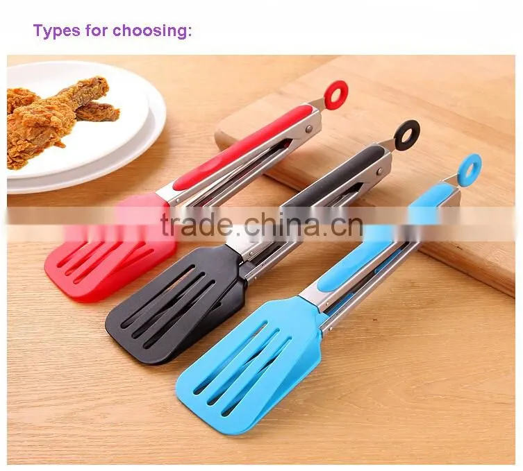 HF-506 Good quality nylon kitchen serving tong
