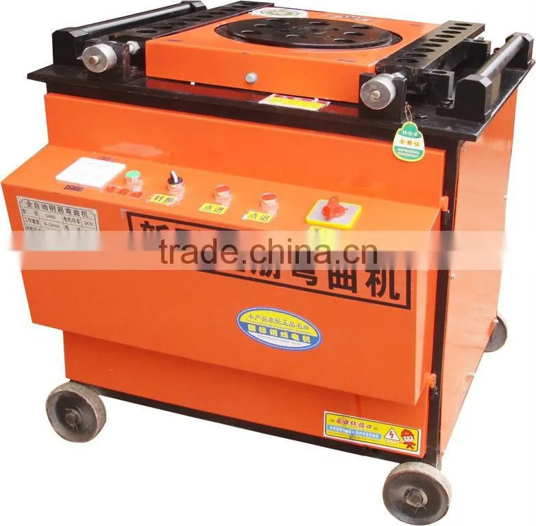 Henan manufacture Automatic electric high-tech stirrup steel bar bender hoop machine