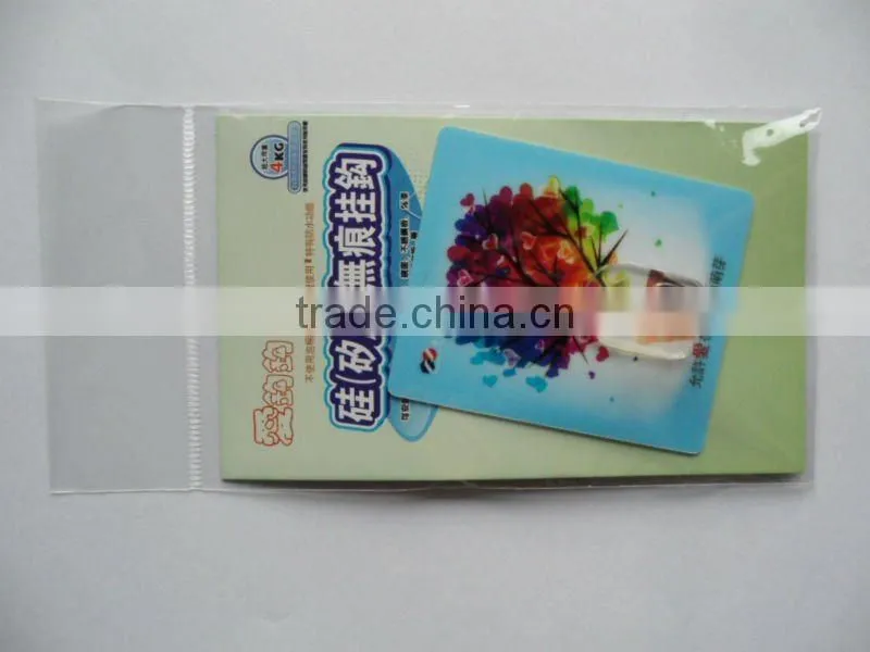 Fashion silicone houseware removable Decorative hook