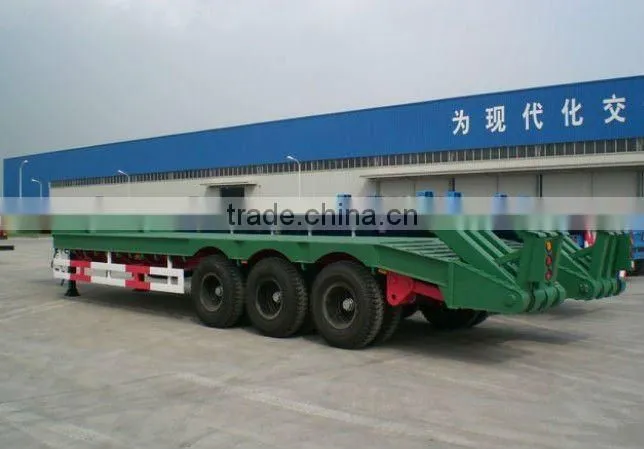 China Manufacturers Low Bed Trailer Dimensions