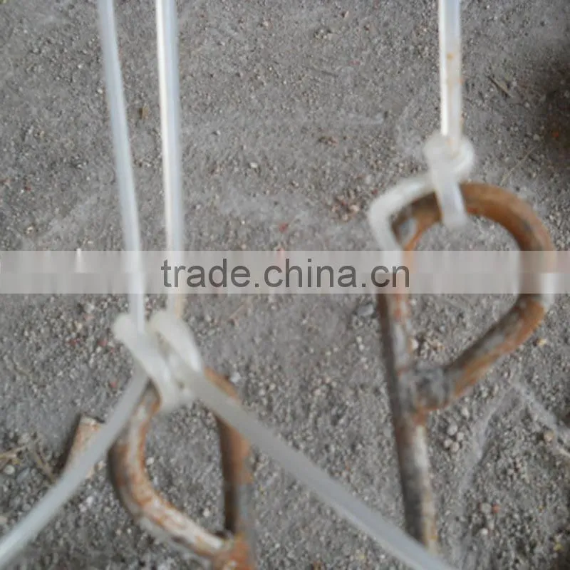 polyester material screen supporting wire, greenhouse wire with high breaking strength, anti uv wire polyester