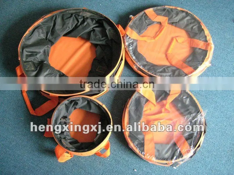 600D polyester pop up garden bag