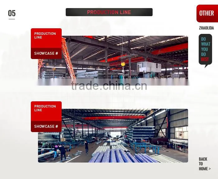 factory direct sale screw galvanized pipe with ISO certificate