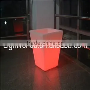 New decorative Flashing flower plant pot led light lamp garden home