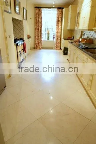 cream marfil marble floor tile