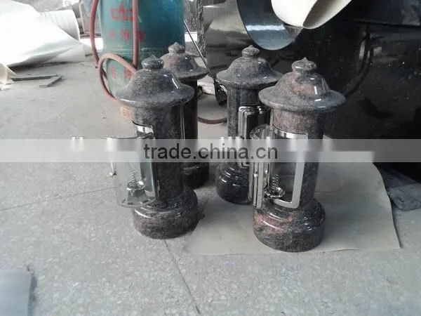 China Hot Sell Granite Cemetery Funeral Vase