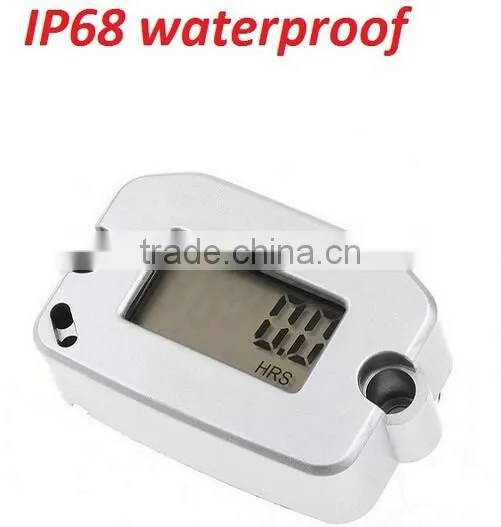 waterproof CE Certified engine tach hour meter