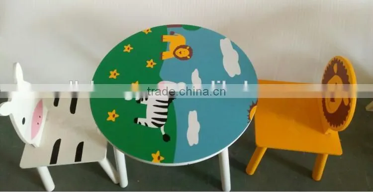 Kids Desk, Kids Chair, Eco-friendly Wooden Children Table And Chair