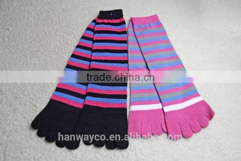 stock winter five toe socks
