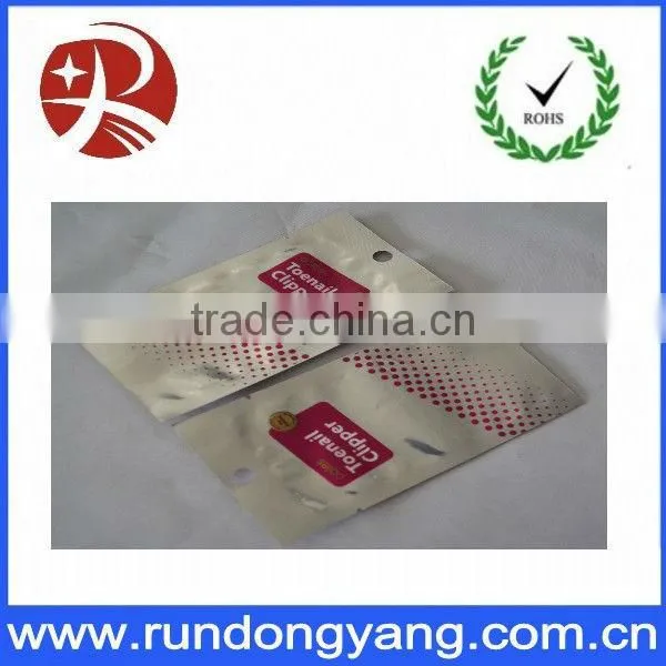 2013 Heat seal resealable plastic opp bag
