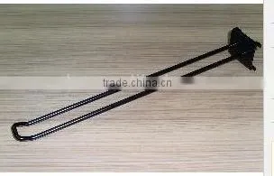 High Quality Wavy Clothes hanging hook cast iron display hooks