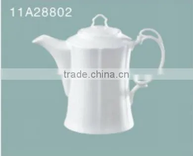 14PCS fine bone china white ceramic dinnerware tableware set