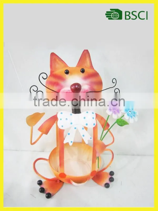 Cute iron garden animal decor for garden