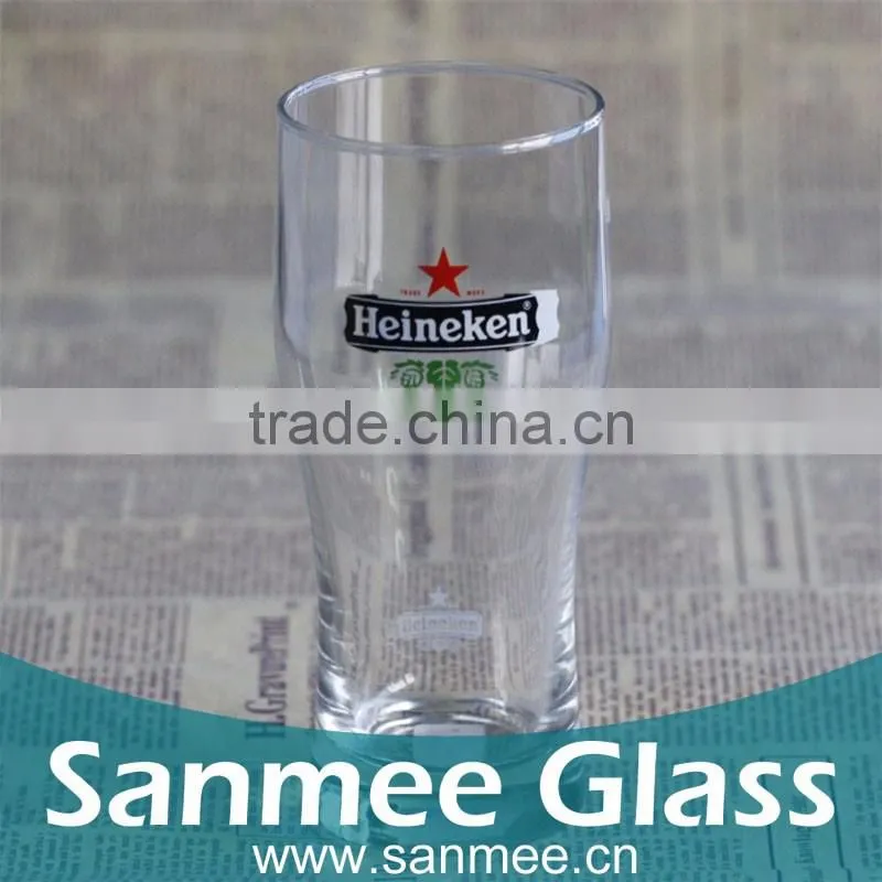 Custom Design Quality Glass Wholesale Beer Glass Cup