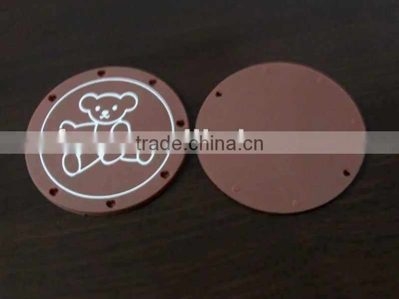 Silica gel cup pads fashion silicone dise mats