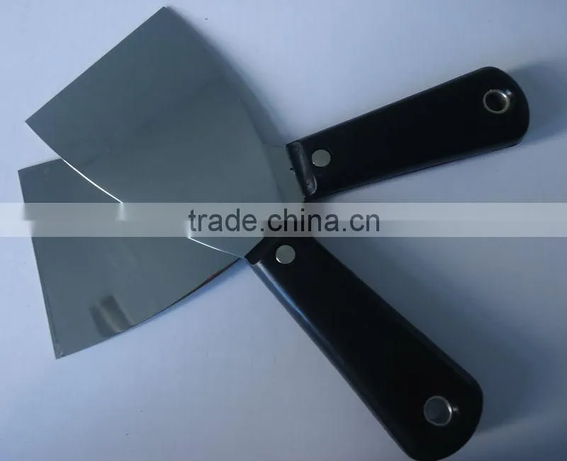 Stainless steel Plastering trowel with plastic handle