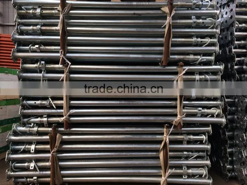 Spray painting, Electrogalvanization,Hot-dip Galvanization Heavy Duty Props building construction tools