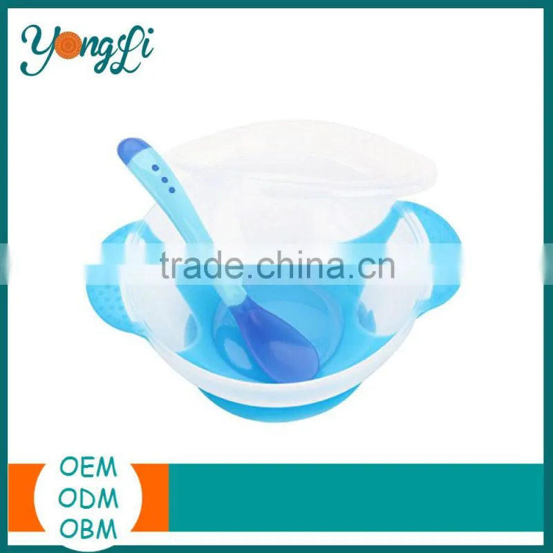 Hot Sales Baby Dipper Feeding Set PP Baby Food Bowl Feeder