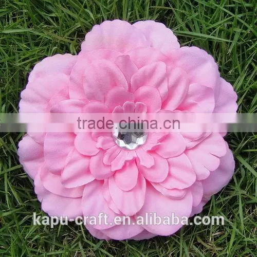 Cute handmade artificial peony flower hair clip