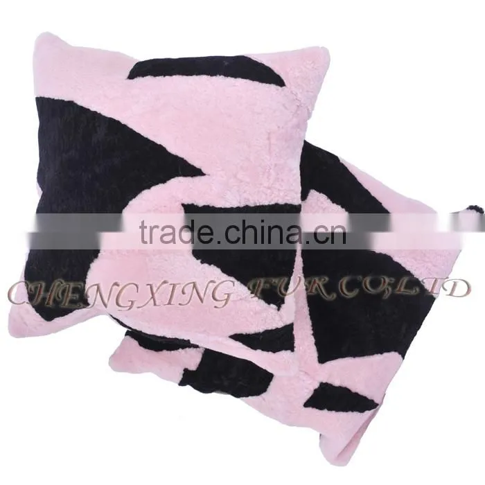 CX-D-97C Home Decor Wholesale Cheap Sofa Genuine Fur Sleeping Pillow