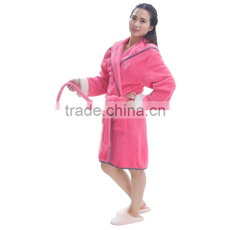 wholesale customized good quality bath robe luxury