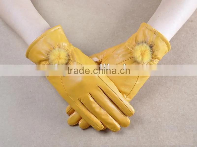 wholesale leather gloves manufactury in china