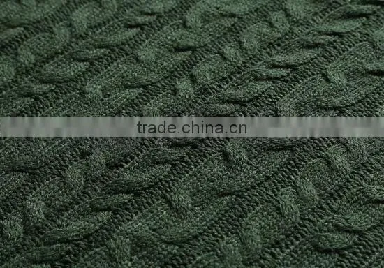 The long sleeve moss green knitting pullover casual men knitted sweater
