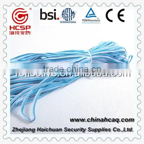 polyester gray retro reflective piping tape for safety clothes