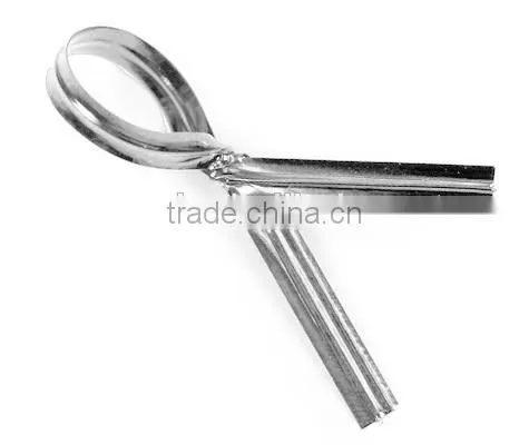 Customized Decorative Paper Plastic Twist Tie For Bread Bag