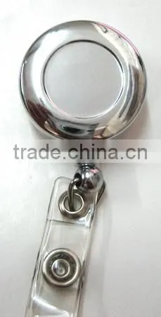 police hard plastic badge holder lanyards for name badge reels