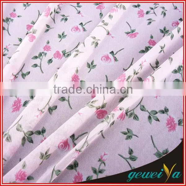 Custom Digital Printed Polyester Mesh Fabric