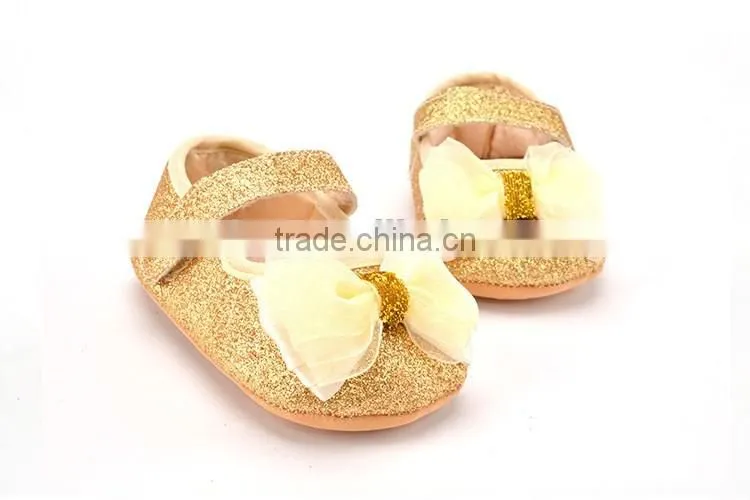 Flower fanny baby shoes newborn baby Walking shoes soft sole