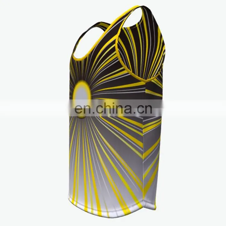 New design yellow running wear